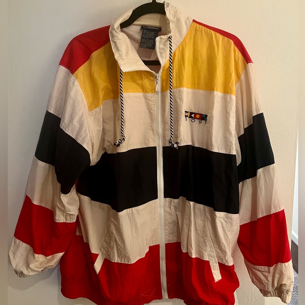 vintage 1990’s windbreaker
